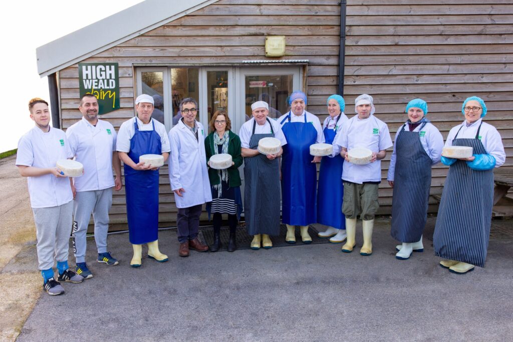 High Weald Dairy Team of Award Winning Cheese Makers